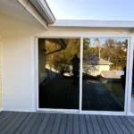 Sliding Glass Doors for Sunroom Deck Enclosure by All Star Sunrooms