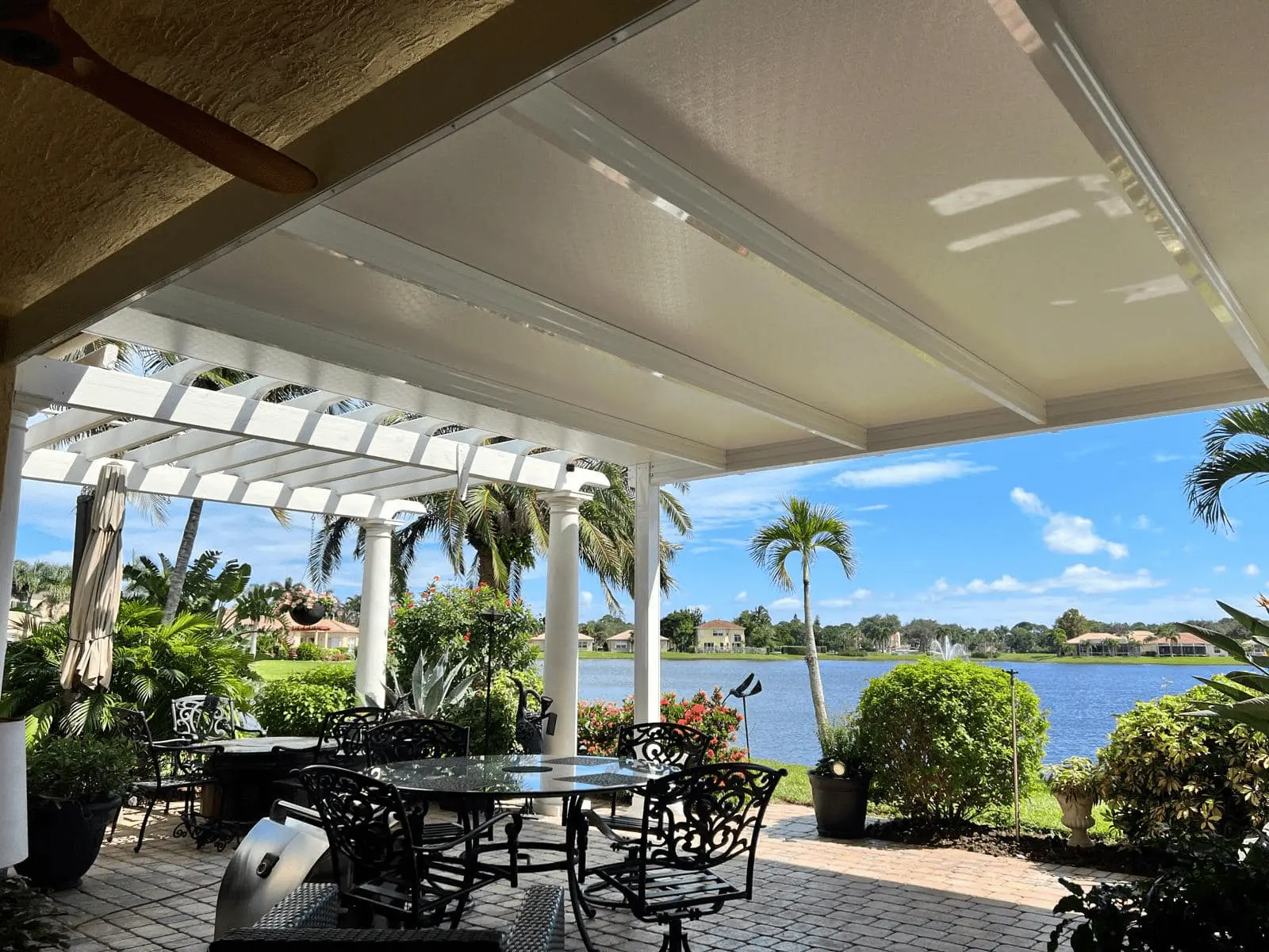 All Star Sunrooms completed patio enclosure installation in Florida